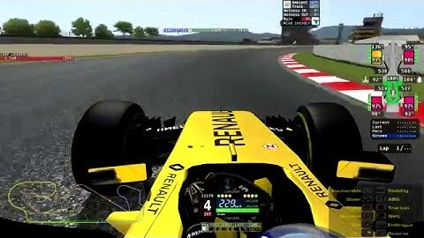 rFactor F1 2016 Renault F1 Team Lap ESP