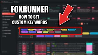How to Set Custom Keywords in Your FoxRunner News Scanner Application for Easier Trading!