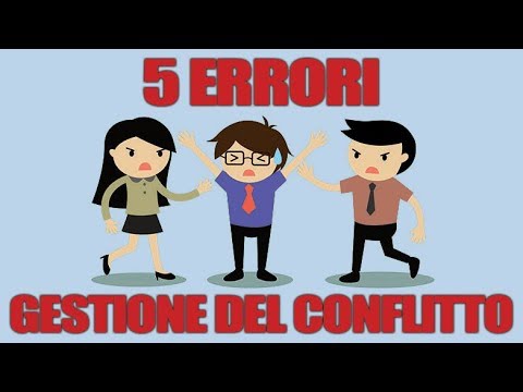 Video: Metodi Di Risoluzione Dei Conflitti