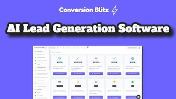 AI Lead Generation Software  - Conversion Blitz