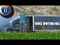 Interstate 11 arizona usa truck spotting p2  lots of trucks