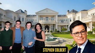 Stephen Colbert Bio | 3 Children, Relationships, Marriage, Net Worth, Luxurious Lifestyle😍#fyp
