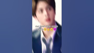 Finally he is back home /our jin has return 🥳🥺💜💜/make purple ocean armyy💜💜💜/#WWH/#bts
