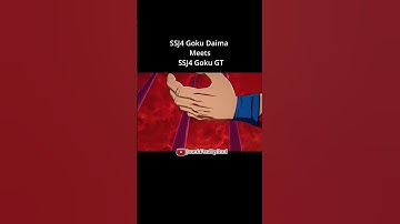 Watch till end😂SSJ4 Goku Daima vs SSJ4 Goku GT #sparkingzero #dragonball #dragonballdaima