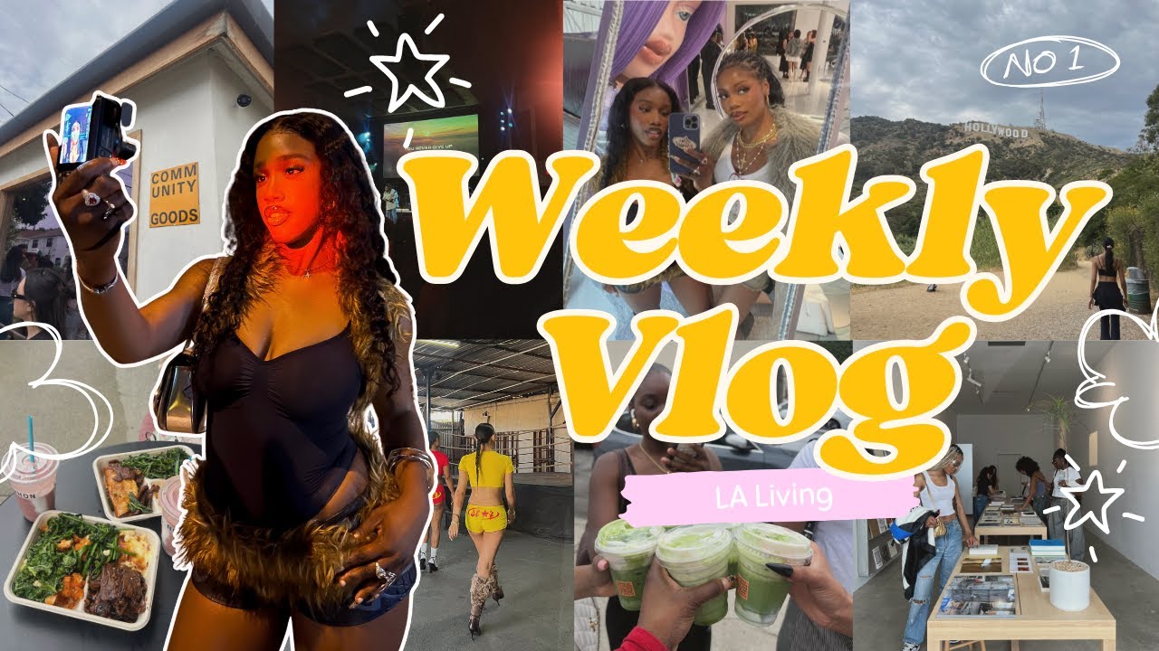 LIFE LATELY IN LOS ANGELES🌴: bratz event, brand photoshoots, erewhon, hiking, matcha + many more!