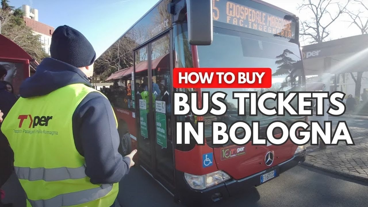 How to Buy a BUS TICKET in BOLOGNA and AVOID a €100 FINE! YouTube