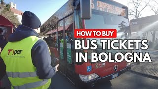 How to Buy a BUS TICKET in BOLOGNA and AVOID a €100 FINE! screenshot 4