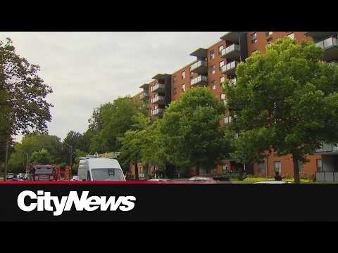 Apartment fire in Mississauga leaves 11 injured, police suspect arson