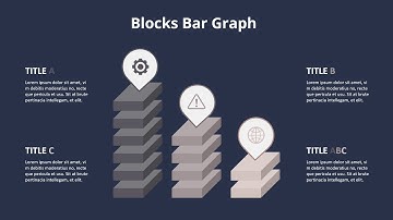 3D Bar Chart Infographic Animation Chart