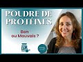 Ref:t_BhZKGFtQM Poudre de prot�ines, pourquoi en prendre et comment la choisir