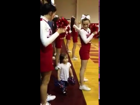 Audrey Had 2nd Thoughts About Cheering