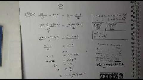 ATC Mathematics Basics Book Q.No.40 (a).