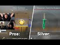 Pros vs Silvers in Case Opening...