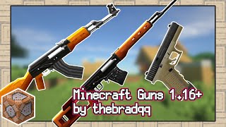 マイクラ】もっと！リアルな銃を撃ちまくれ！！Minecraft Guns
