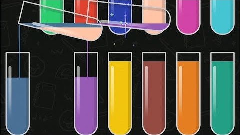 WATER COLOR SORT GAME 2022. 206-210 LEVELS COMPLETED..