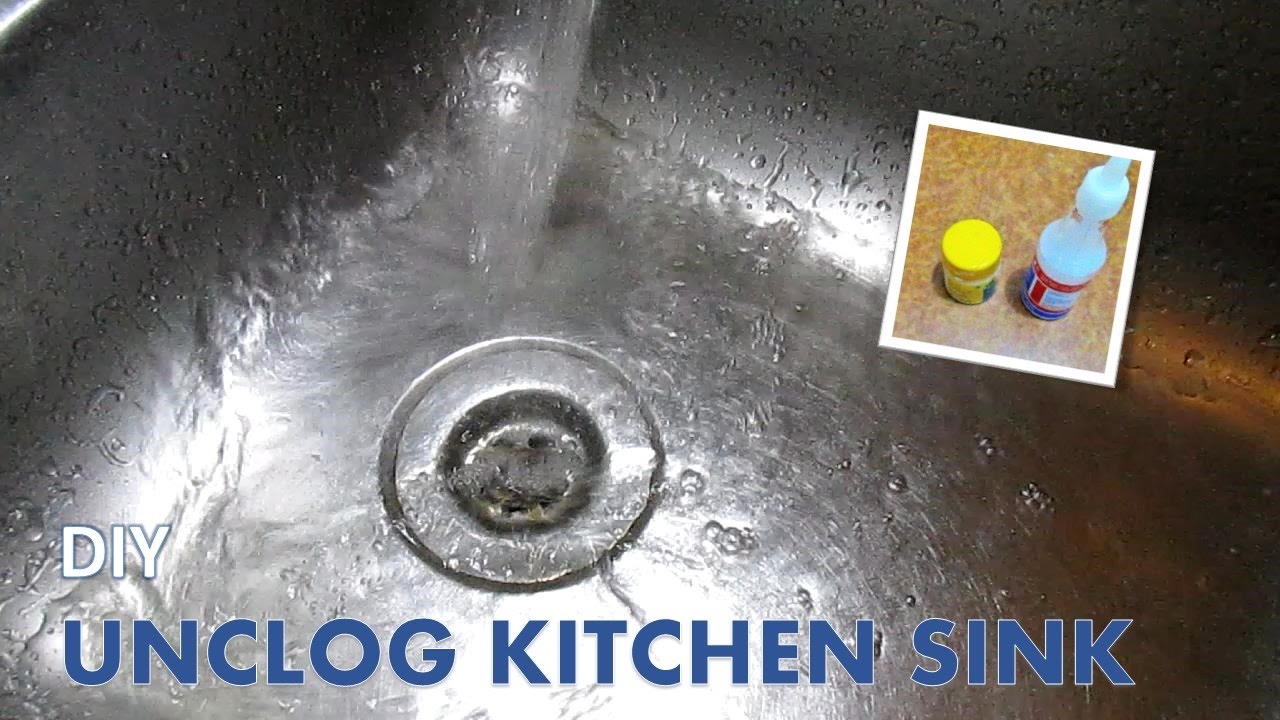 Cleaning Slow Drain Sink With Baking Soda And White Vinegar