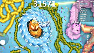 Snake Io 🐍 Rimewood vs Agni Snake+ Lime Crewmate Epic SnakeIo Gameplay? SNAKE.IO screenshot 4