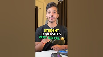 3 Most Useful Websites For Students 😃🔥✅ #pc #shorts #usefulwebsites