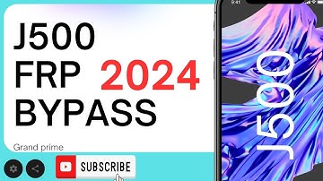 Samsung J5 (SM-J500) Frp Bypass | J5 Google Account Unlock |Without Pc| New Method Last 2024 Esay