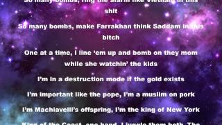 Big Sean - Control Ft. Kendrick Lamar & Jay Electronica (Lyric Video) Explicit version