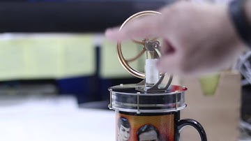 Sunnytech Stirling Engine Demonstration - External Combustion Engine