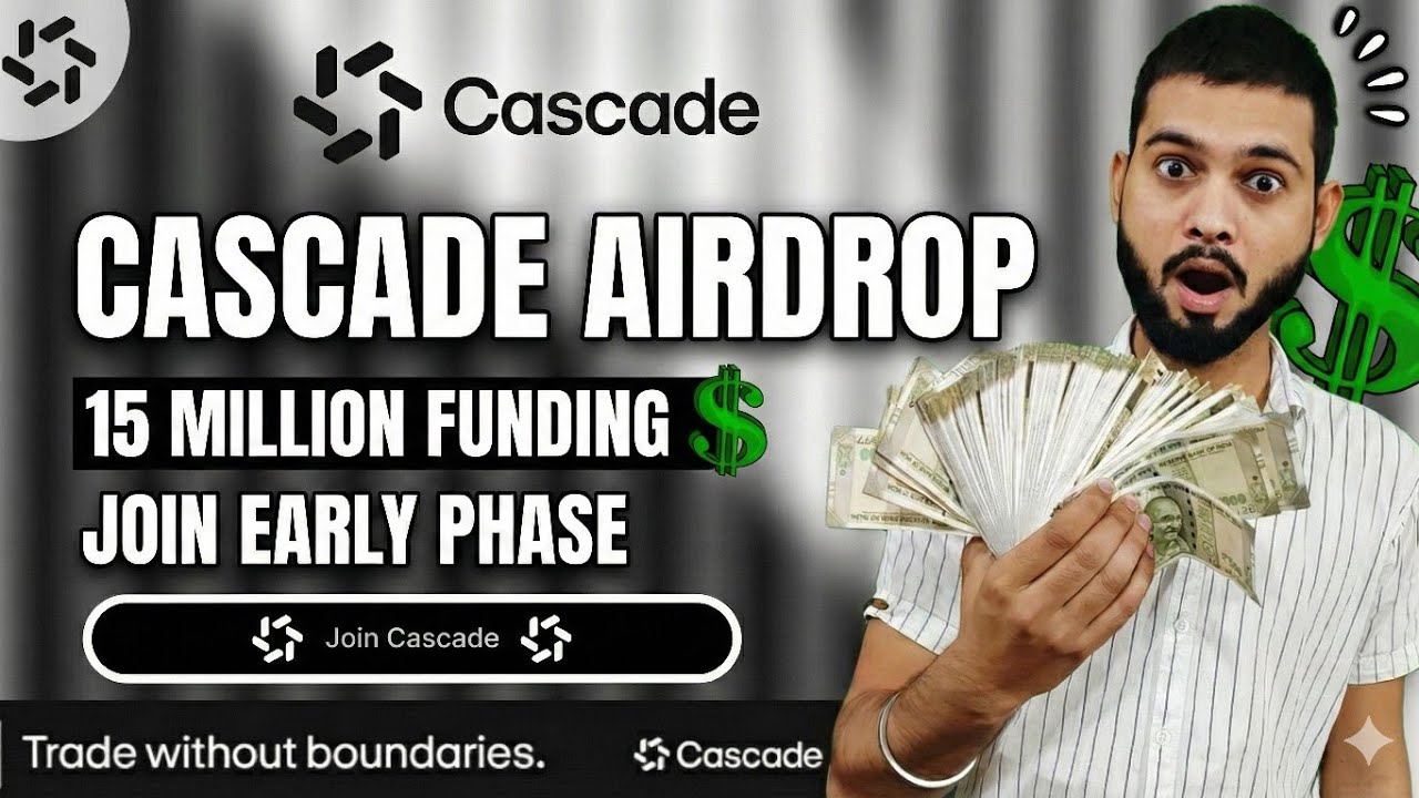 Cascade Airdrop - Join Super Early Phase - Waitlist To Mainnet - YouTube
