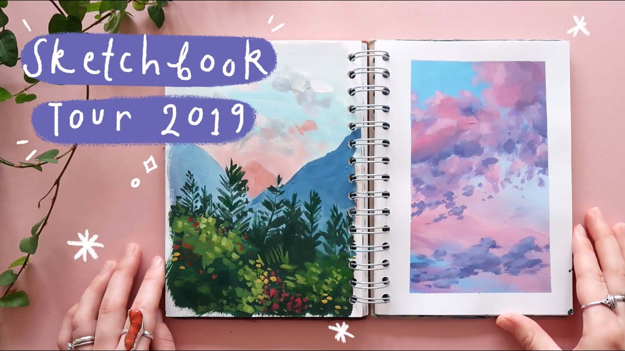 Sketchbook Tour 2019 | #02 - YouTube