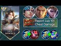 New global luo yi one shoot build  luo yi best build  emblem 2024  mlbb