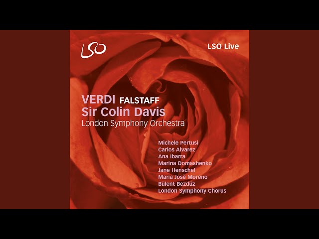 【中古】［CD］SIR COLIN DAVIS - VERDI FALSTAFF Verdi – Falstaff 2 CD Set 1992 Sir Colin Davis Panerai Horne Opera