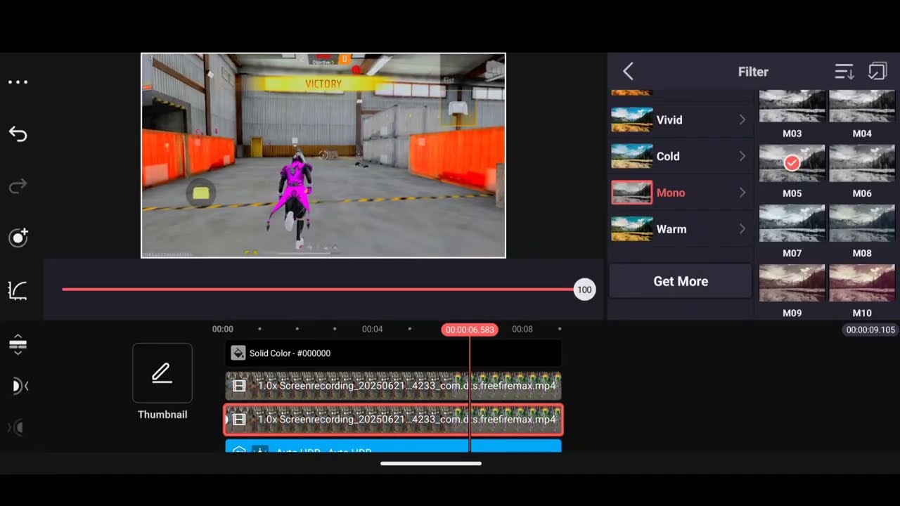 free fire colour grading in kinemaster for free fire 😱colour grading in kinemaster free fire