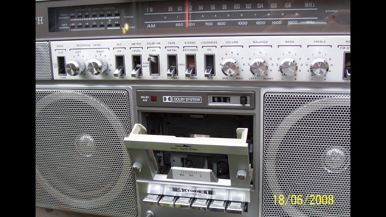 BTS Boombox service history narrated by Cassette2go Play Android Line in Zenith R99