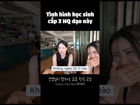 Tình hình học <strong>sinh</strong> cấp 3 Hàn Quốc dạo nàyㅣ#shorts