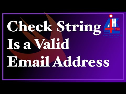 Checking If a String Is a Valid Email Address in Swift 5.2 with Example