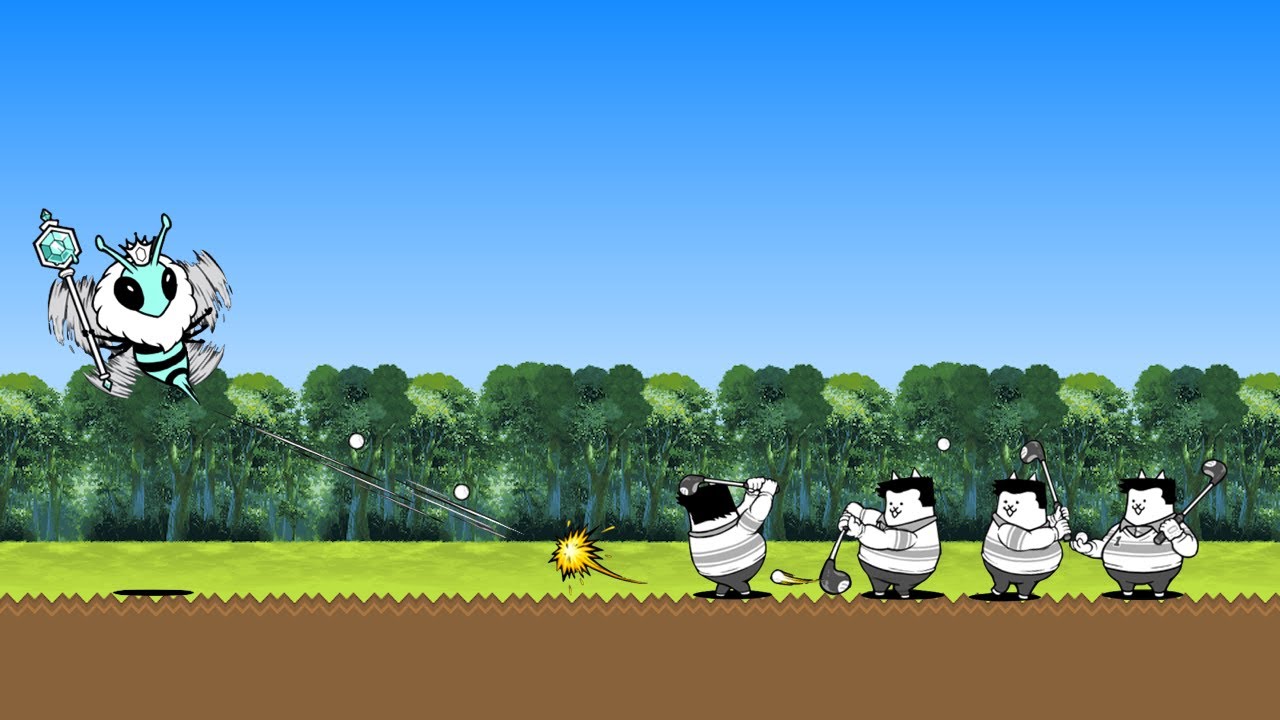 Battle Cats Queen Condemnation Royal Jelly Hell How to get Golfer Cat? YouTube