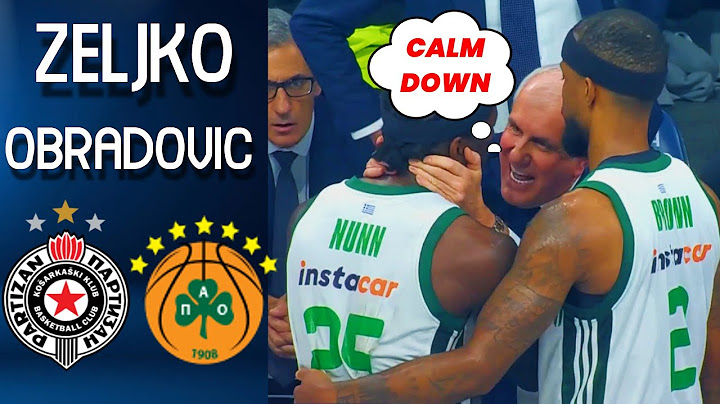 Zeljko Handles Kendrick Nunn | Partizan - Panathinaikos