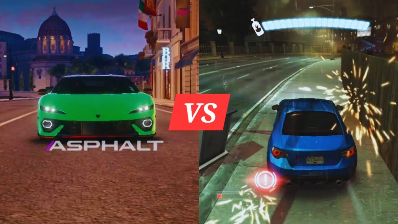Asphalt 9 vs. NFS No Limits: WHICH RACING GAME REIGNS SUPREME? (2024/ ...