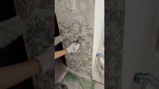 Ремонт своими руками: декор стен. #гротто #картамира #декорируемстены #оштукатуривание #ремонт