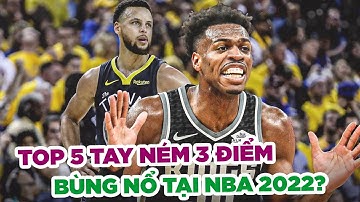 Top 5 tay ném 3 điểm sẵn sàng bùng cháy ở NBA 2022