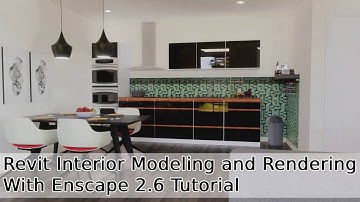 Revit Interior Modeling and Rendering With Enscape 2.6 Tutorial Part 2