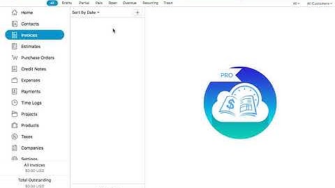 How To Create First Invoice with Moon Invoice App For New User