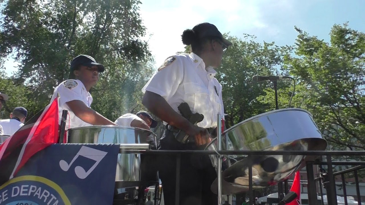 West Indian Day Parade~Brooklyn~2017~NYPD Brass Band~NYCParadelife - YouTube