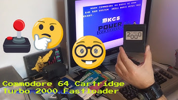 Commodore 64 Turbo 2000 Cartridge clean test review