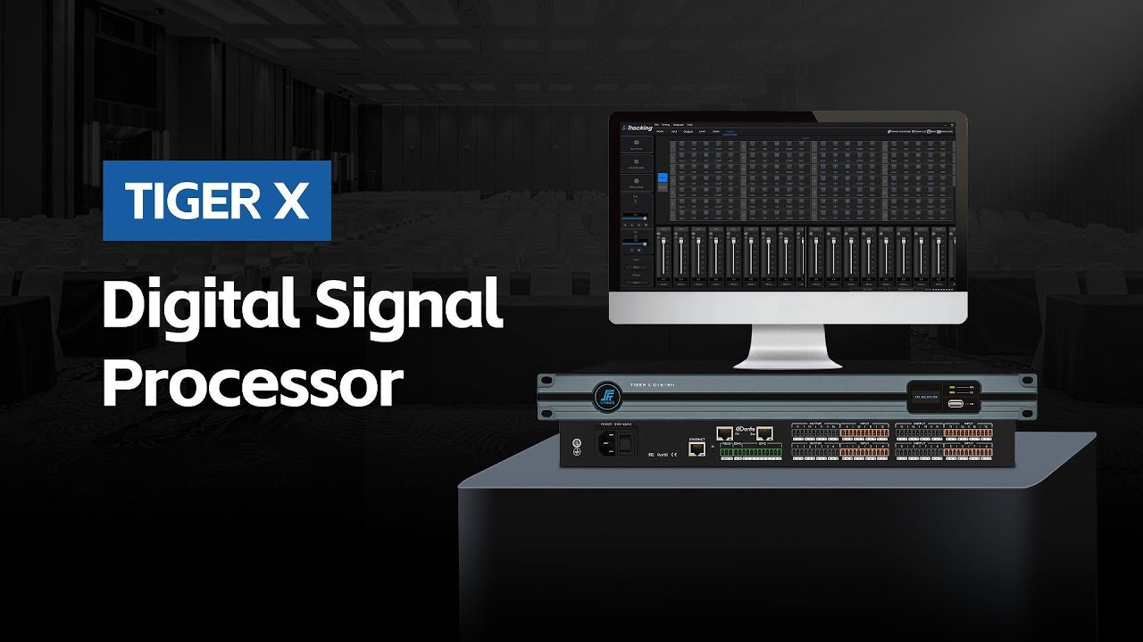 S-TRACK | A feature-rich and flexible semi-open-architecture audio processor — TIGER X Series