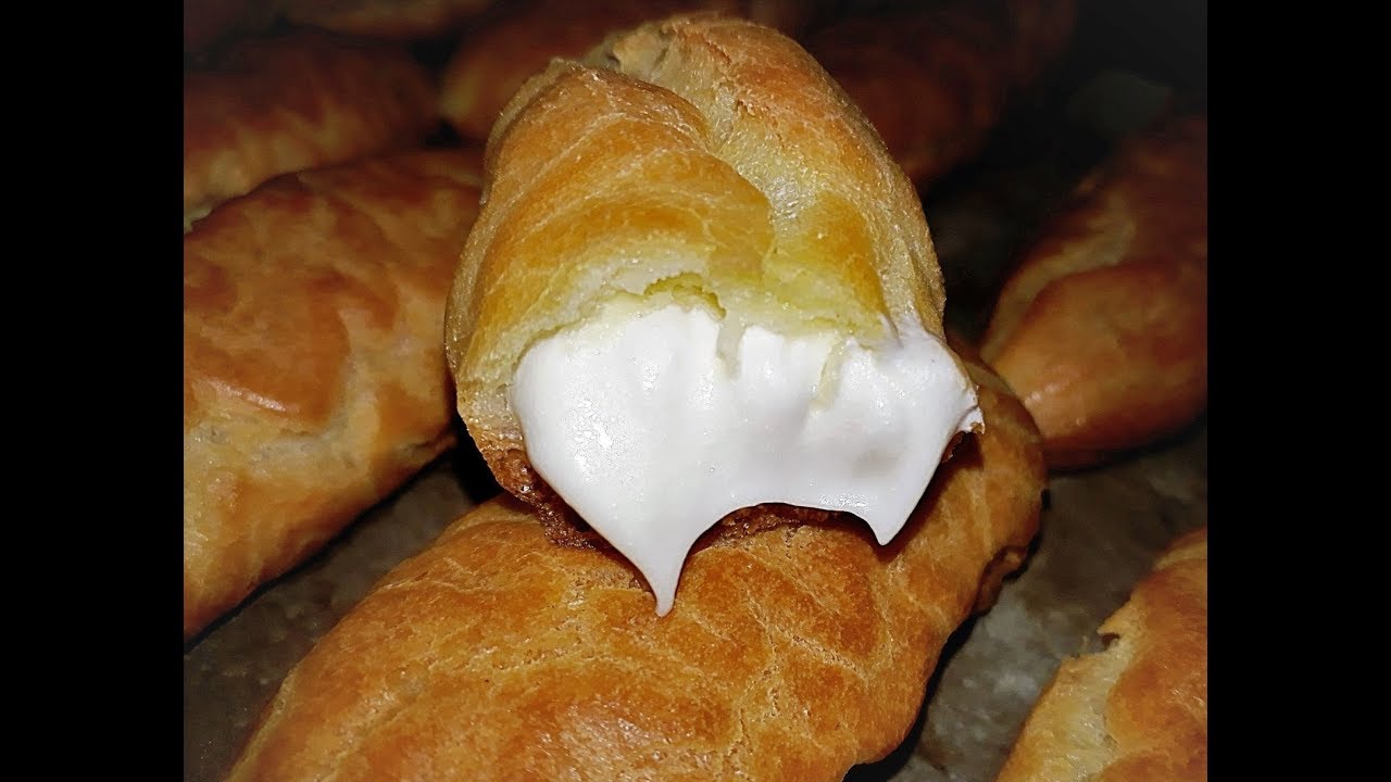 Choux pastry Tasty and Easy to cook/Заварное тесто Вкусное и  Легко приготовить