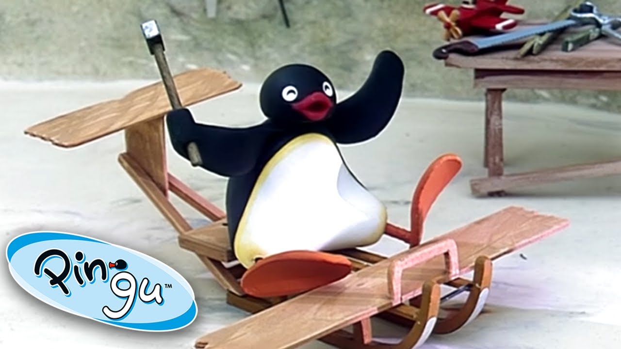 Pingu Is Ready For The Winter Sports! @Pingu - Official Channel Cartoons For Kids