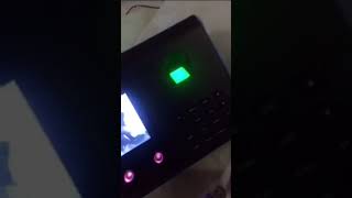 Biometric face recognition time attendance machine setup quick guide