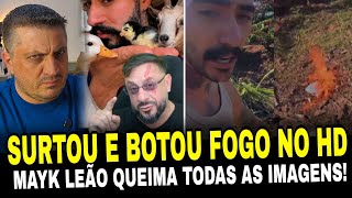 QUEIMOU TUDO! Mayk Leão entra em parafuso e queima HD com todas as imagens