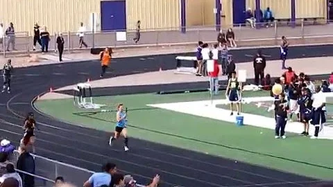 Sarah Mackin at the Wildcat Relays, April 15 in Cl...
