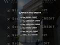 Did you remember to use all of these credit card credits? || #shorts #amex #creditcards #poin