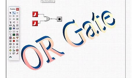 OR GATE IMPLEMENTATION USING MULTIMEDIA LOGIC SOFTWARE